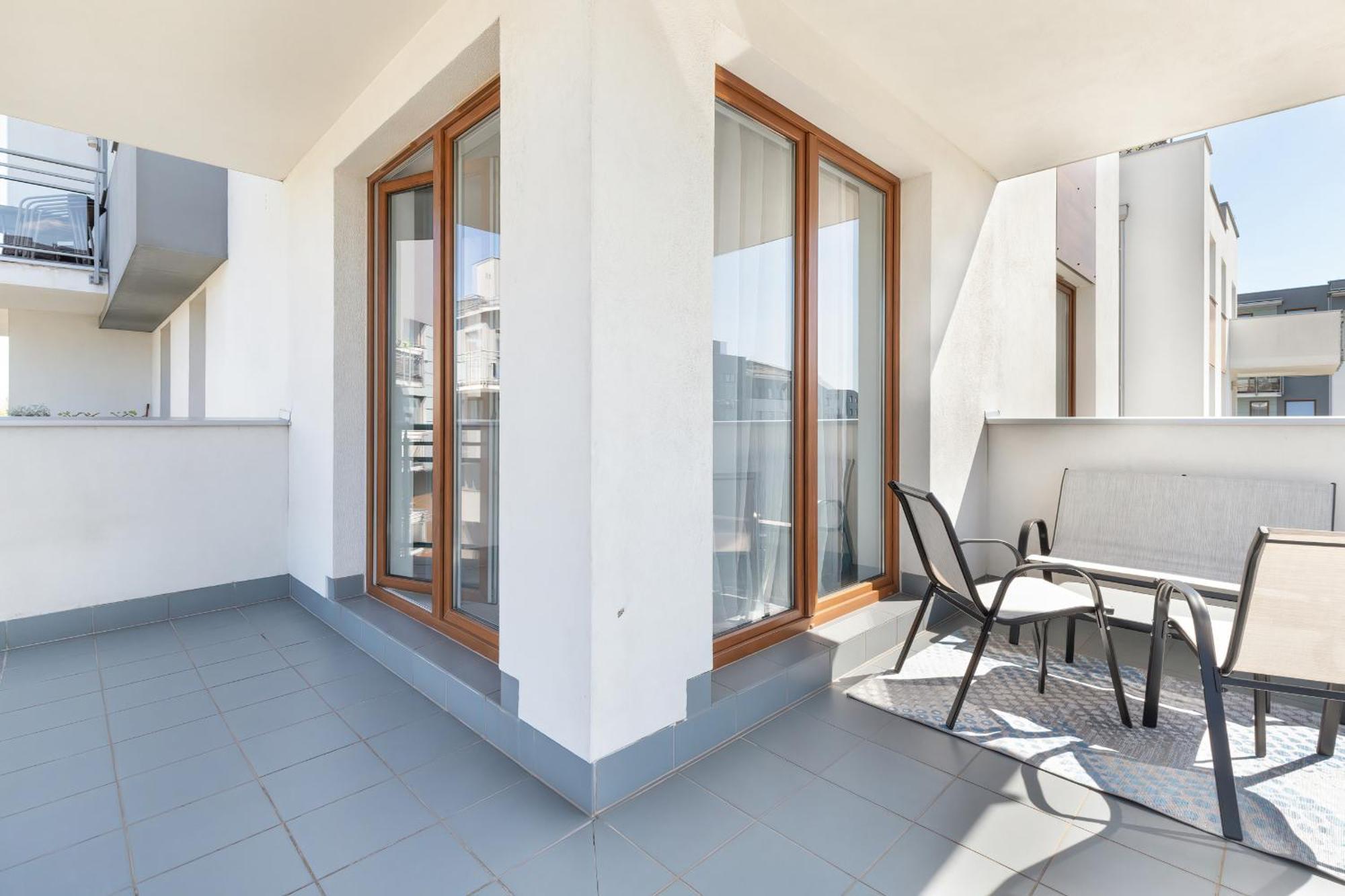 Jasny & Przestronny Apartament Z Balkonem I Parkingiem By Rent Like Home Gdynia Zewnętrze zdjęcie