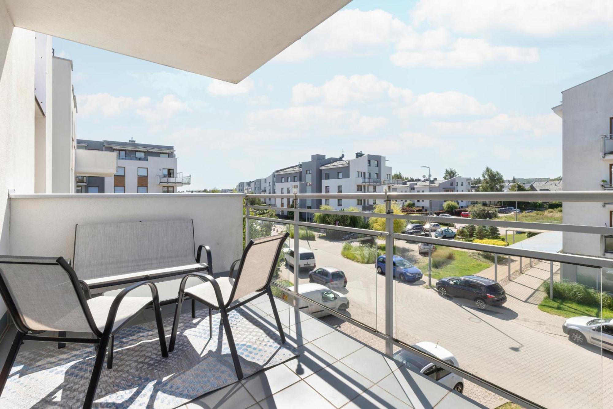 Jasny & Przestronny Apartament Z Balkonem I Parkingiem By Rent Like Home Gdynia Zewnętrze zdjęcie