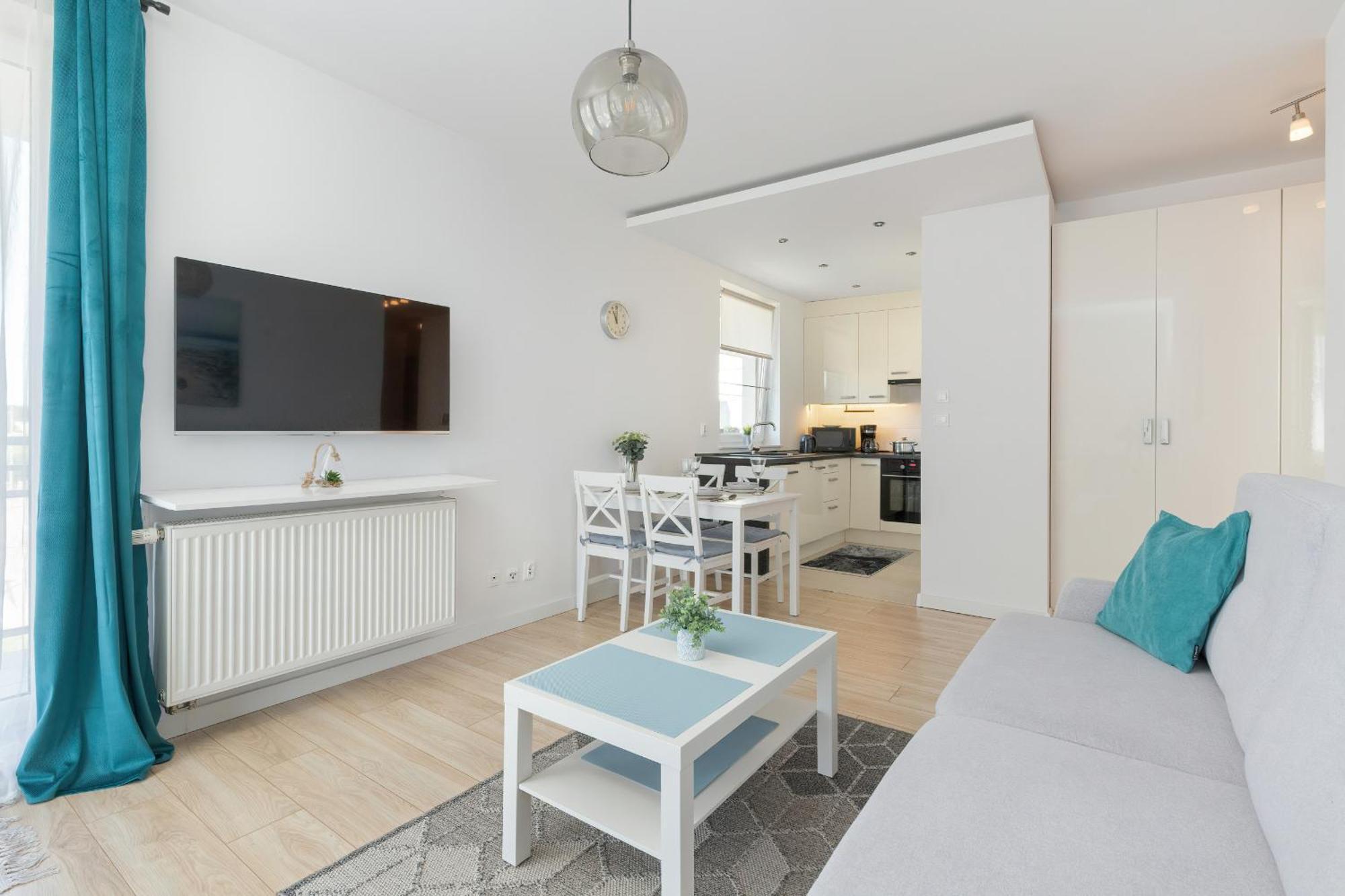 Jasny & Przestronny Apartament Z Balkonem I Parkingiem By Rent Like Home Gdynia Zewnętrze zdjęcie