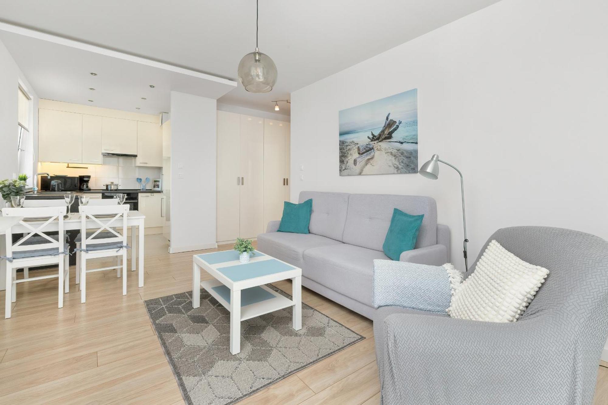 Jasny & Przestronny Apartament Z Balkonem I Parkingiem By Rent Like Home Gdynia Zewnętrze zdjęcie