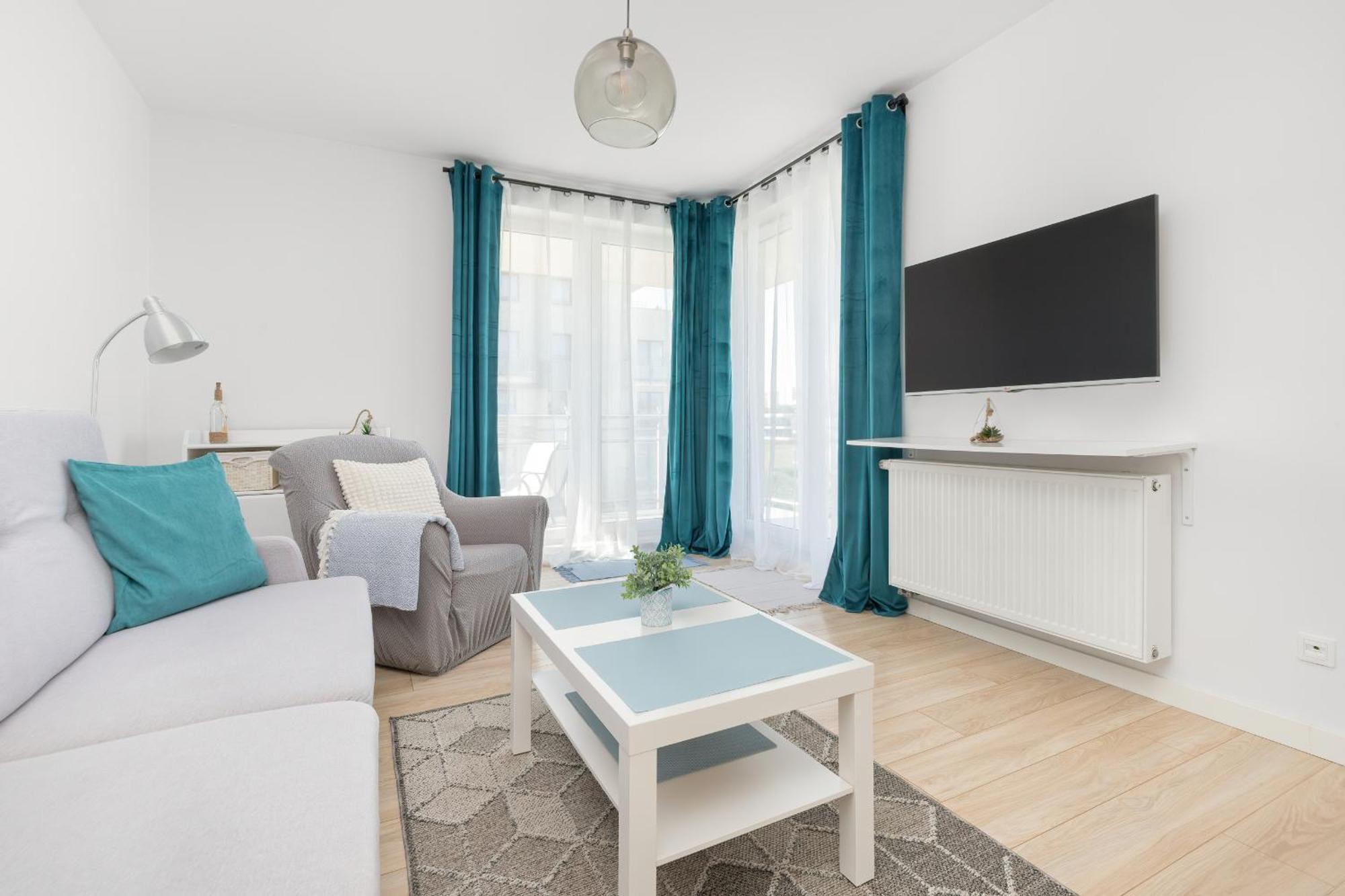 Jasny & Przestronny Apartament Z Balkonem I Parkingiem By Rent Like Home Gdynia Zewnętrze zdjęcie